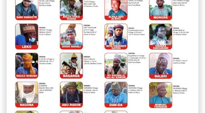 Here They Are: Faces Of 19 Terrorists Declared Wanted By Nigerian Army
