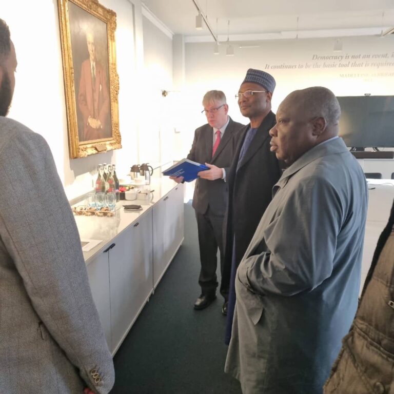 PHOTO NEWS: INEC chairman at chattam house