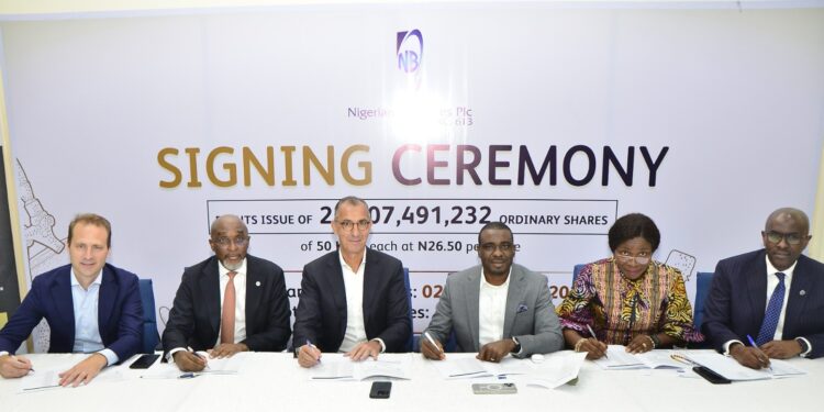 Nigerian Breweries Plc undertakes N599.1bn issue